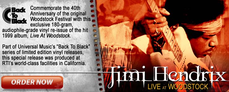 Live At Woodstock | 40th Anniversary Vinyl Re-Issue