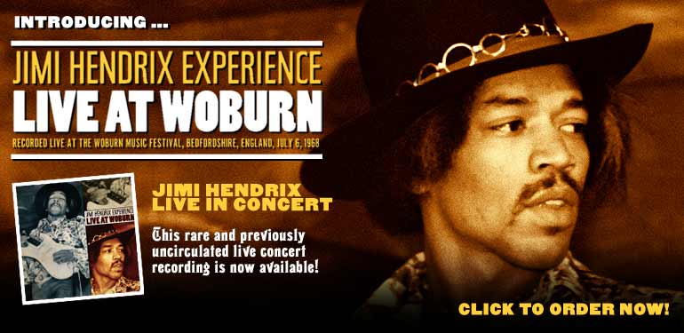 The Jimi Hendrix Experience: Live At Woburn (Available July 28, 2009 - Pre Order Today!)